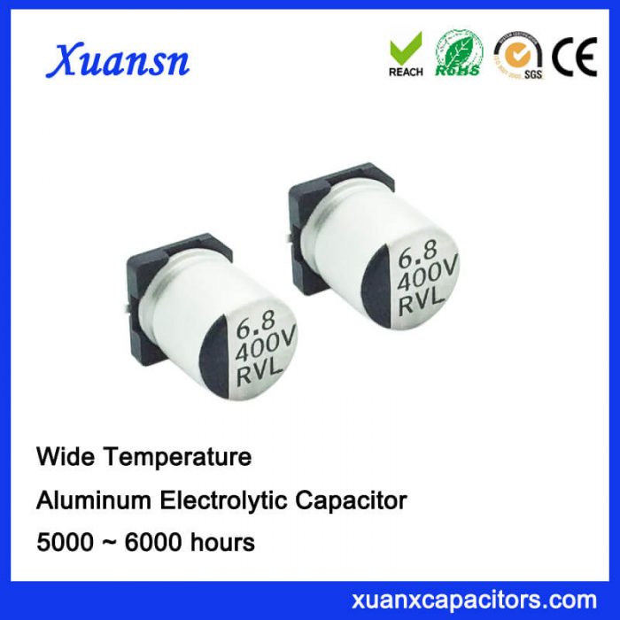 6.8UF 400V Electrolytic Capacitor
