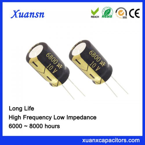 6800UF 10V Aluminum Electrolytic Capacitor