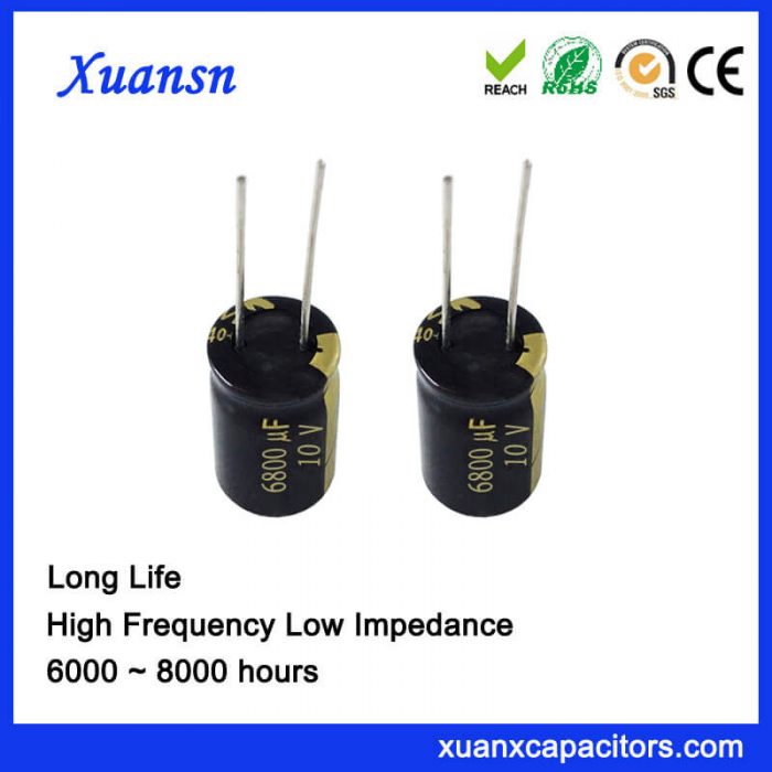 6800UF 10V Aluminum Electrolytic Capacitor