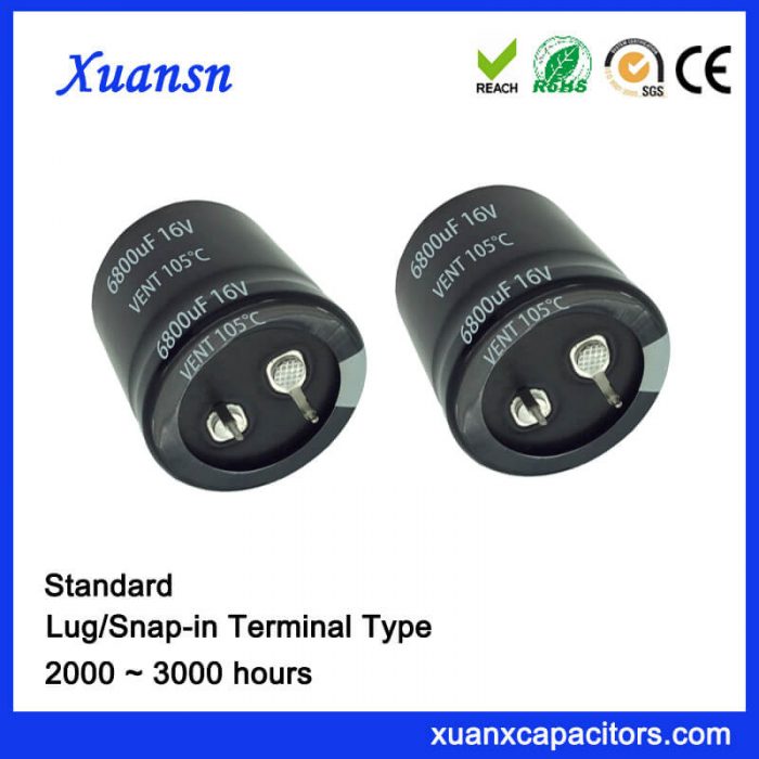 Electrolytic Capacitor 6800UF 16V
