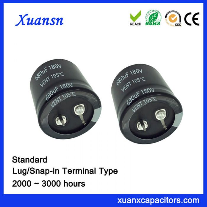 680UF 180V Electrolytic Capacitor