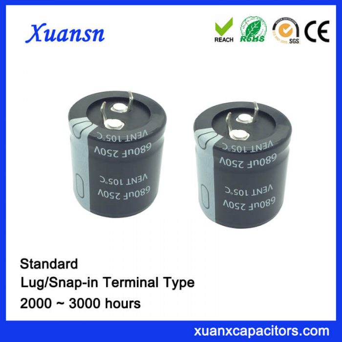 Capacitor 680UF 250V