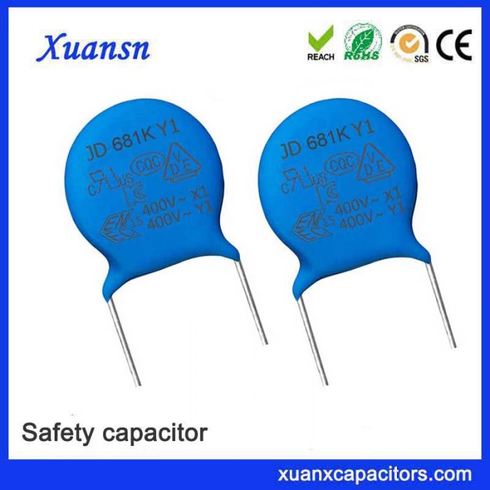 Y capacitors 681k