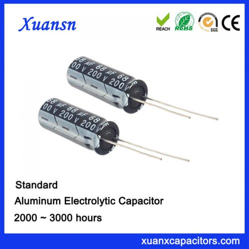 68UF200V Aluminum Electrolytic Capacitor