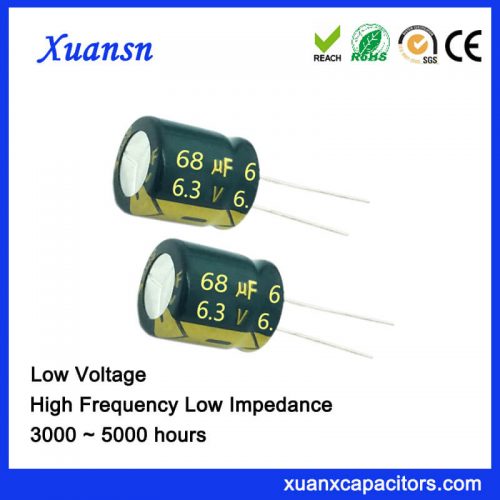 Aluminum Capacitor Manufacturers 68UF
