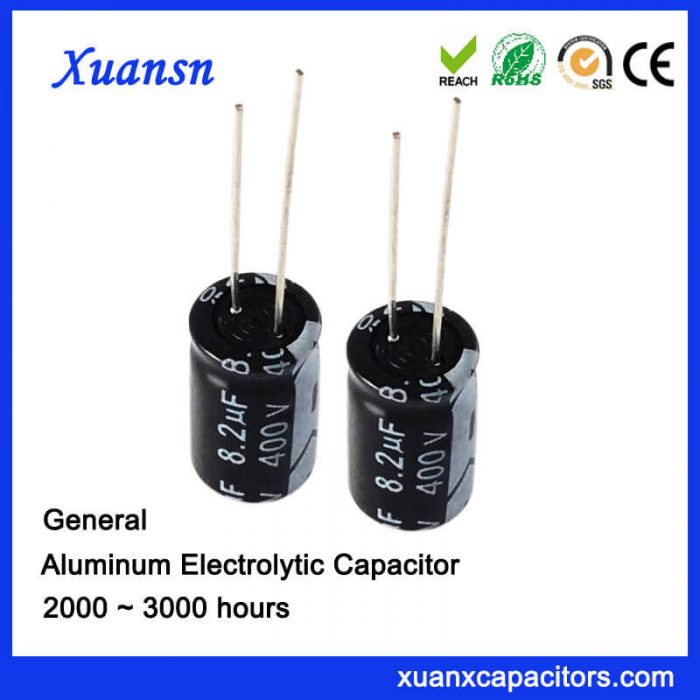 8.2uf 400v Electrolytic Capacitor