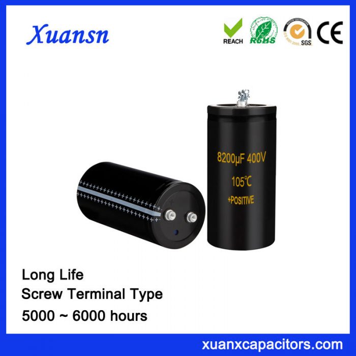 Aluminum Electrolytic Capacitor 8200UF 400V