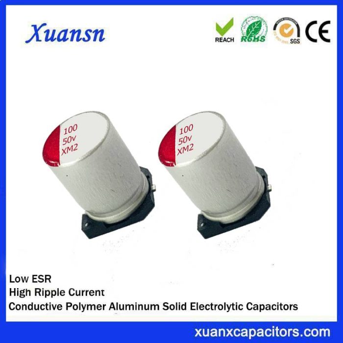 Capacitor 100uf 50v