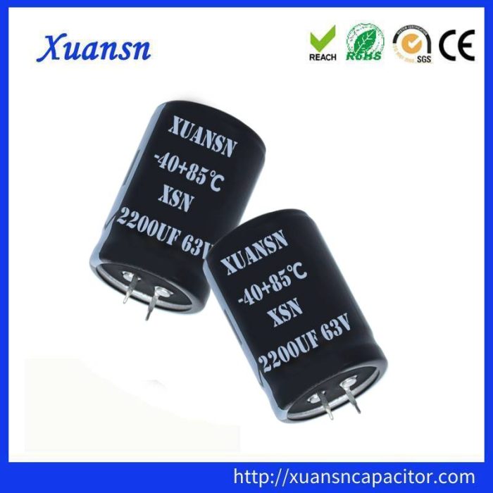 2200uf 63v capacitor