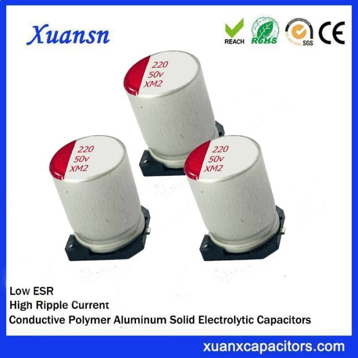 Capacitor 220uf 50v