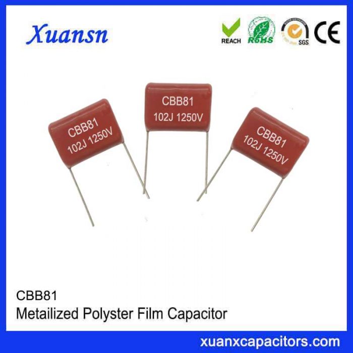 CBB81 capacitor 102J