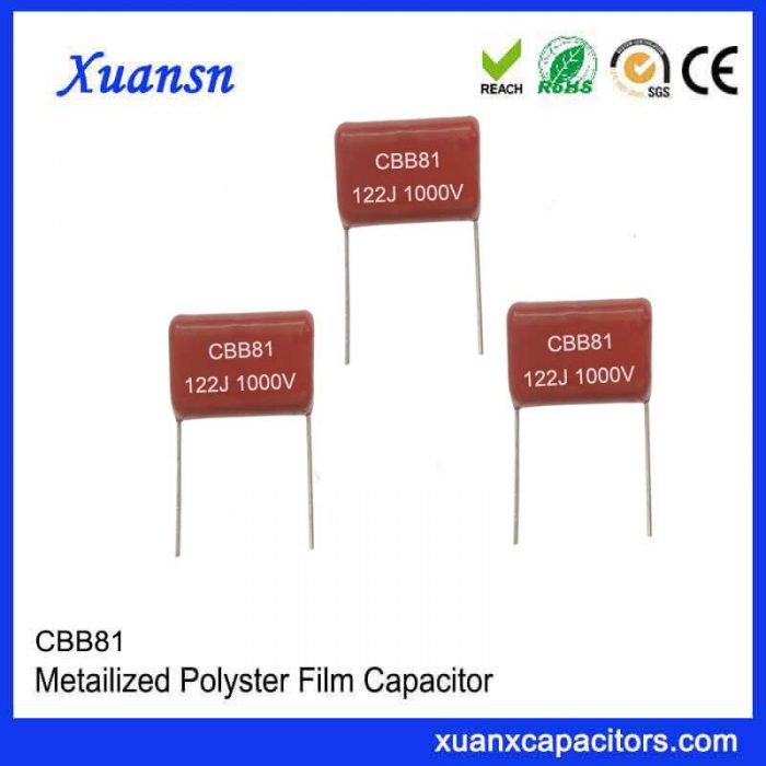 122J1000V film capacitor