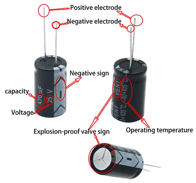 Standard capacitor 100uf6.3v