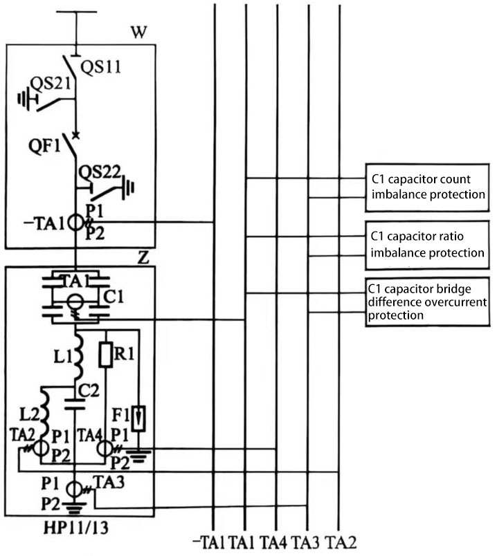 shunt capacitor device protection