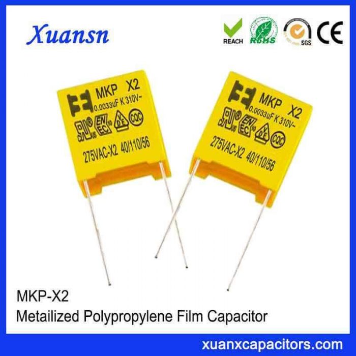 X2 capacitor 275VAC 332K
