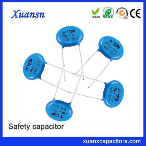 Safety ceramic capacitor 103M